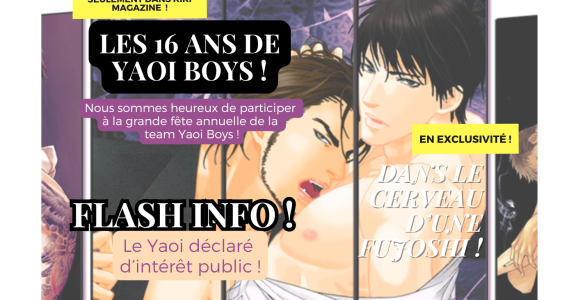 ANNIVERSAIRE : LES 16 ANS DE YAOI BOYS !