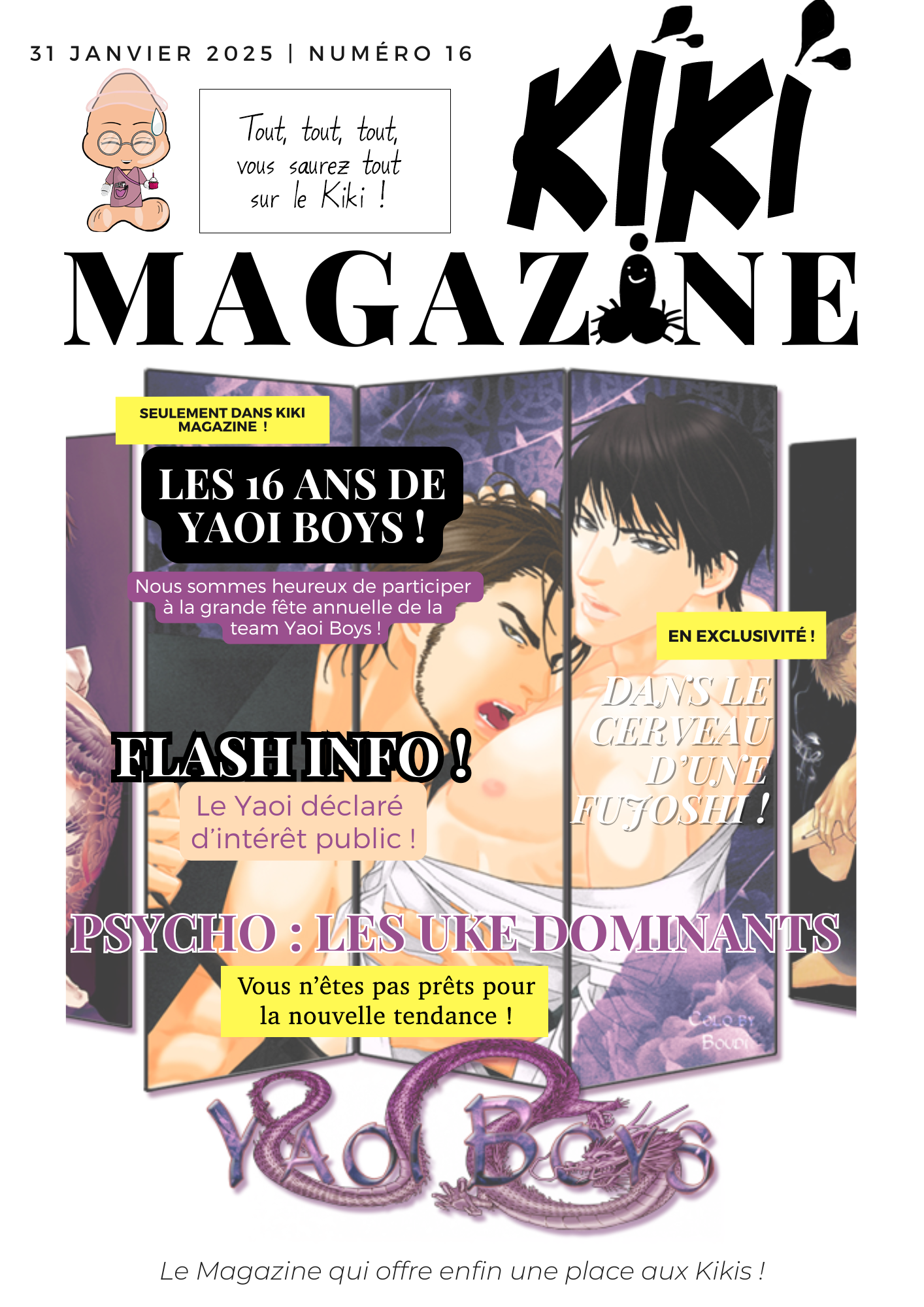ANNIVERSAIRE : LES 16 ANS DE YAOI BOYS !